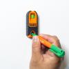 imageKlein Tools MSF1002 Magnetic Stud Finder and Level Compact Wood and Metal Detector with Bubble Vial for Accurate Markings Felt Pad Backing 2Pack
