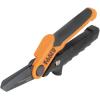 imageKlein Tools T2107 Titanium Coated Utility Scissors Compact Stainless Steel Shears Serrated Blades Cuts HeavyDuty Materials 7Inch