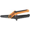 imageKlein Tools T2107 Titanium Coated Utility Scissors Compact Stainless Steel Shears Serrated Blades Cuts HeavyDuty Materials 7Inch