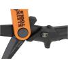 imageKlein Tools T2107 Titanium Coated Utility Scissors Compact Stainless Steel Shears Serrated Blades Cuts HeavyDuty Materials 7Inch