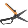 imageKlein Tools T2111 TitaniumCoated Professional Scissors High Leverage Stainless Steel Shears Serrated Blades Cuts Heavy Duty Material 10Inch