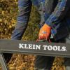 imageKlein Tools Winter Work Gloves Knit Dipped ANSI A1 Cut Resistant Gloves Sandy Latex Coated FleeceLined Touchscreen Capable