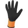 imageKlein Tools Winter Work Gloves Knit Dipped ANSI A1 Cut Resistant Gloves Sandy Latex Coated FleeceLined Touchscreen Capable