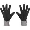 imageKlein Tools Winter Work Gloves Knit Dipped ANSI A4 CutResistant Sandy Latex Coated FleeceLined Touchscreen CapableMedium