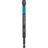 imageKlein Tools 14PNDHC 14Inch Magnetic ColorCoded Power Nut Driver SAE ImpactRated Hollow Nut Driver with 5Inch Extended Reach ShaftSolid Shaft