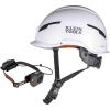 imageKlein Tools 80173 Safety Helmet Set Type2 Class E NonVented Safety Helmet Rechargeable Portable Cooling Turbo Fan with Lithiumion Battery 3Piece
