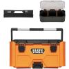 imageKlein Tools 80175 MODbox Medium Tool Box Set with Parts Bin and Internal Rail Accessory Modular Tool Storage System 3Piece