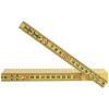 imageKlein Tools 91162M Folding Ruler 6Foot Fiberglass Metric Graduation Outside Reading for Woodworking Metalworking and DIY Projects
