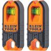 imageKlein Tools MSF1002 Magnetic Stud Finder and Level Compact Wood and Metal Detector with Bubble Vial for Accurate Markings Felt Pad Backing 2Pack