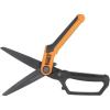 imageKlein Tools T2111 TitaniumCoated Professional Scissors High Leverage Stainless Steel Shears Serrated Blades Cuts Heavy Duty Material 10Inch