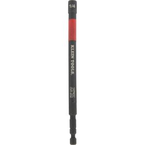 imageKlein Tools 14PNDC 14Inch Magnetic ColorCoded Power Nut Setter SAE ImpactRated Hex Nut Driver with 5Inch Extended Reach Shaft