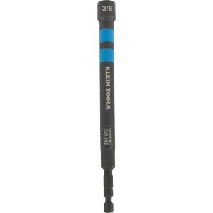 imageKlein Tools 38PNDHC 38Inch Magnetic ColorCoded Power Nut Driver SAE ImpactRated Hollow Nut Driver with 5Inch Extended Reach Shaft