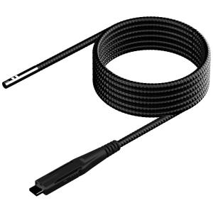 imageKlein Tools 69473 Borescope 9 mm 10Foot Armored Waterproof Gooseneck Snake LED Lights Endoscope Digital Inspection Camera for Android Phones10 Ft Armored