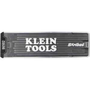imageKlein Tools 86502 Skribes 28 mm Mechanical Carpenter Pencil Lead Refills Graphite Leads for Woodworking and Construction Black 10Pack
