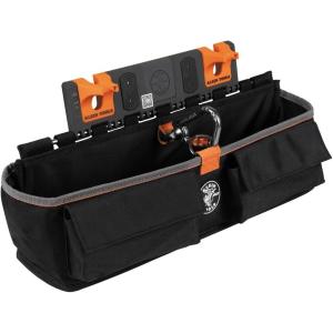 imageKlein Tools BC511S Bucket Work Center Large Tool Pouch S Hook Rail System Accessory Holds Lineman Tools Cutters Crimpers and Impact Wrenches